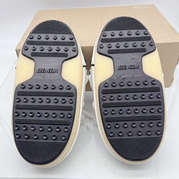 MOON BOOT Full Moon Icon Nylon Mule White EU 39/ 40 Womens US 8/ 8.5 - Picture 9 of 12